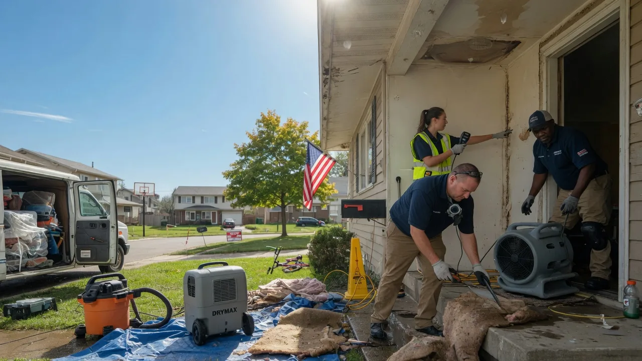 Water Damage Restoration in Pottersdale, PA near me